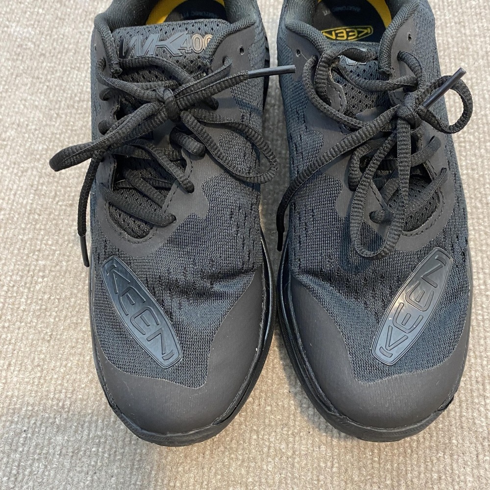KEEN WK400 Shoes Womens Size 9.5 Black Mesh Low Top Walking Cushioned Sneakers - Picture 5 of 13